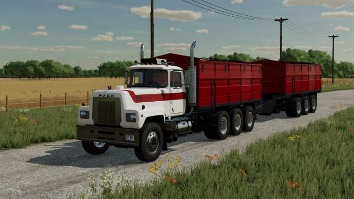 Mack Grain Hauling Pack V1.0 FS22