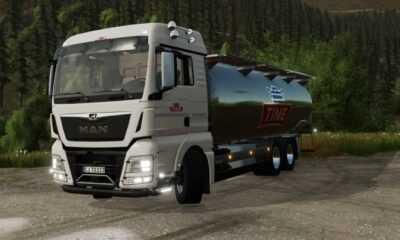 Man Milk Transport V1.0 FS22 для транспортировки молока