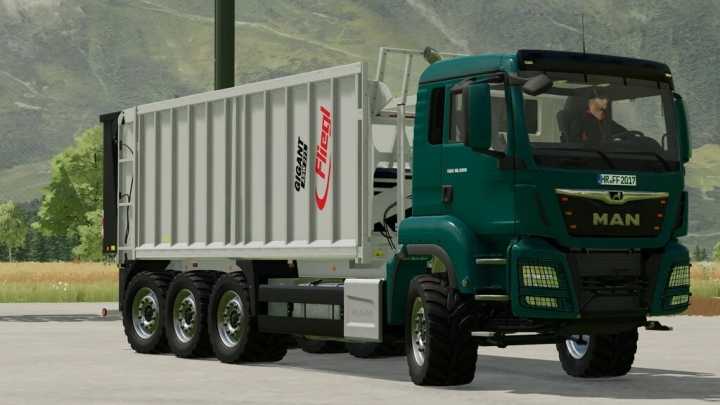 Man Tgs Fliegl Agrotruck V1.0 FS22