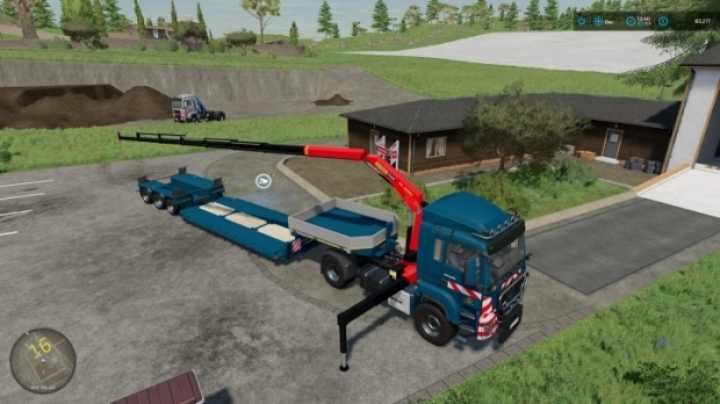 Man Tgs Palfinger Crane V1.0 FS22