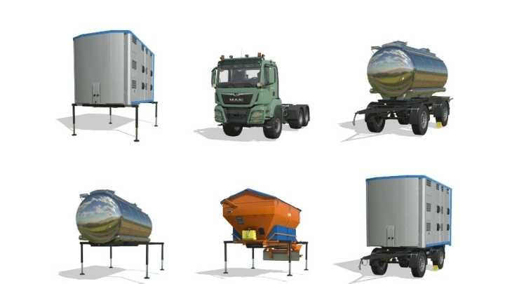 Man Tgs Tank Pack V1.1 FS22