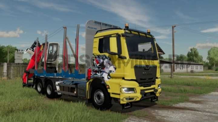 Man Tgs Tg3 Woodtruck V1.0 FS22