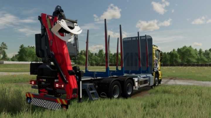 Man Tgs Tg3 Woodtruck V1.0 FS22