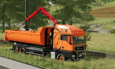 Man Tgx Crane Hkl Pack V1.0 FS22