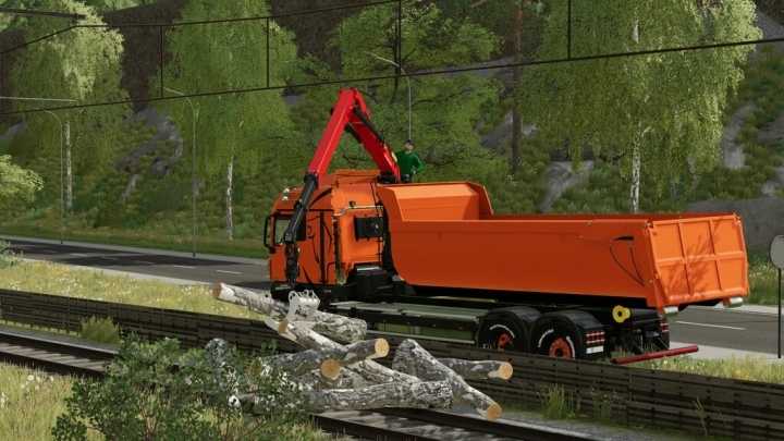 Man Tgx Crane Hkl Pack V1.0 FS22