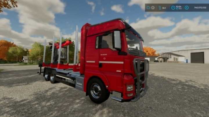 Man Tgx Forestry Truck V1.0 FS22