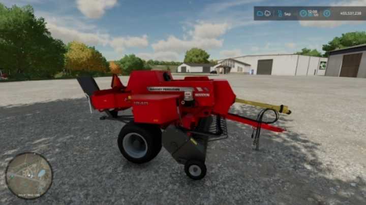 Massey Ferguson Hesston 1840 V1.0 FS22