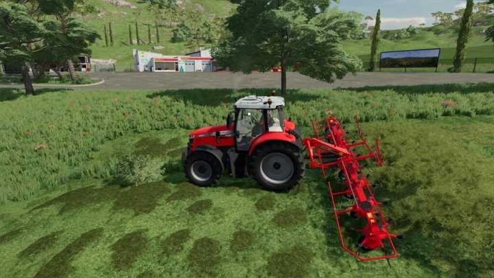 Massey Ferguson Td 868 Dn Tedder V1.0 FS22