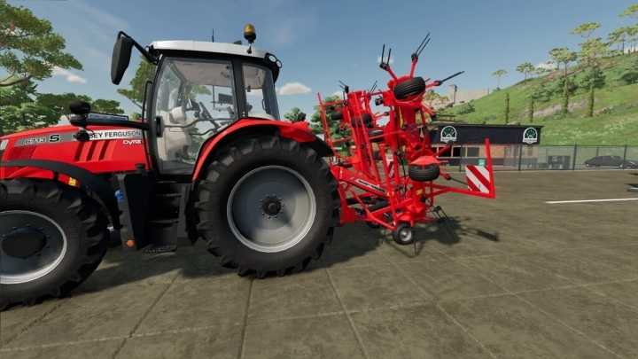 Massey Ferguson Td 868 Dn Tedder V1.0 FS22