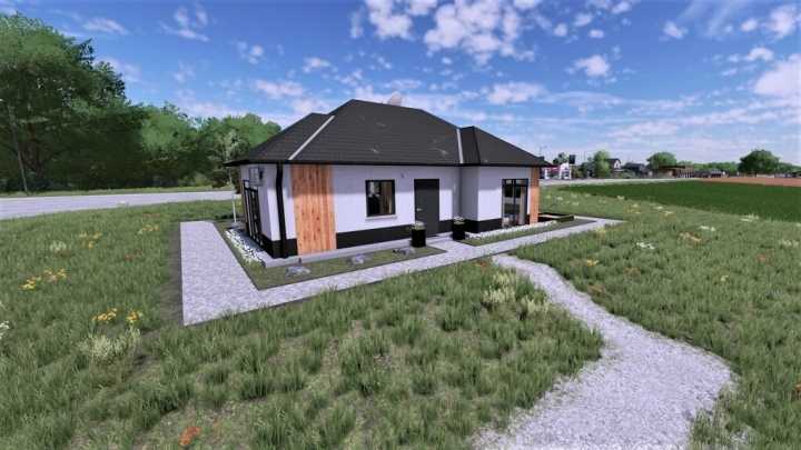 Medium Modern House V1.0 FS22