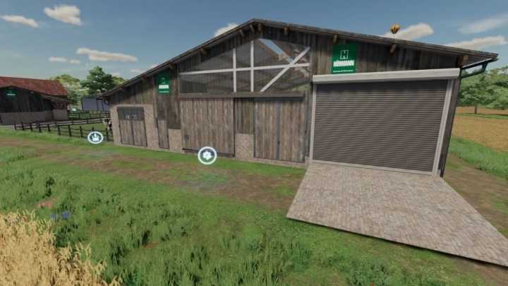 Medium Old School Cow Pen V1.0 FS22