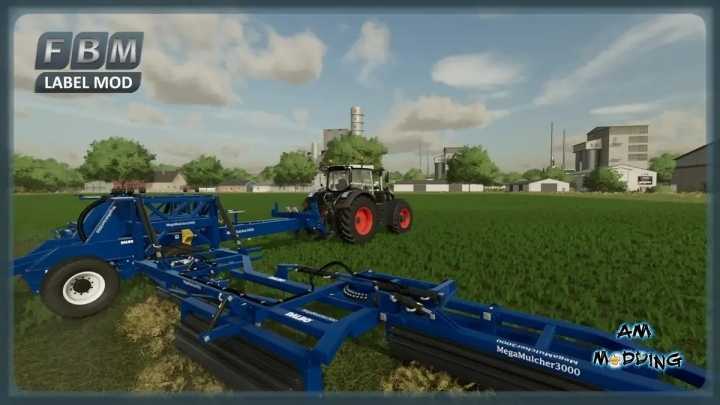 Мега мульчер 3000 V1.0 FS22 - Mody-FS.ru