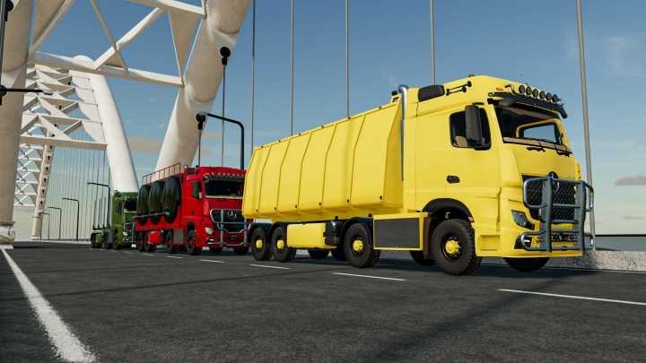 Mercedes Actros Pack V1.0 FS22