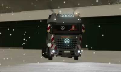 Грузовик Mercedes Arocs Slt V1.0 FS22