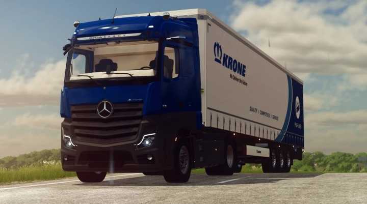 Mercedes-Benz Actros 2020 With Simpleic V1.0.1.0 FS22