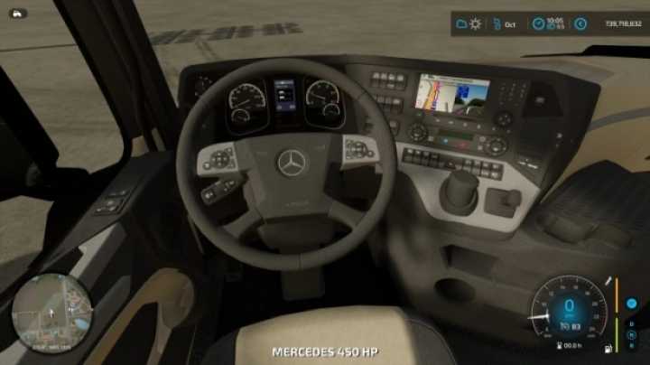 Mercedes-Benz Actros 4X4, 8X8 Caterpillar V1.0 FS22