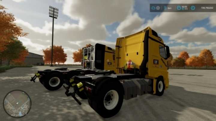 Mercedes-Benz Actros 4X4, 8X8 Caterpillar V1.0 FS22