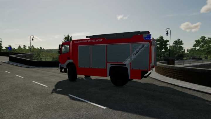 Mercedes-Benz Fire Truck (Simpleic) V1.0 FS22