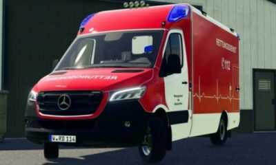 Mercedes-Benz Sprinter Strobel Rtw V1.0 FS22