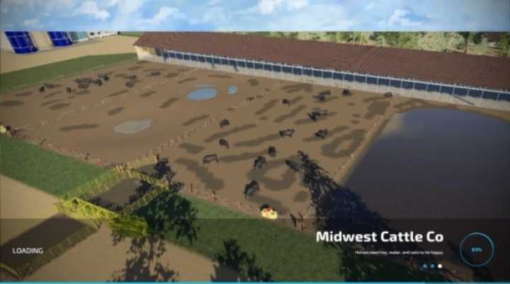 Midwest Cattle Co Map V1.0 FS22