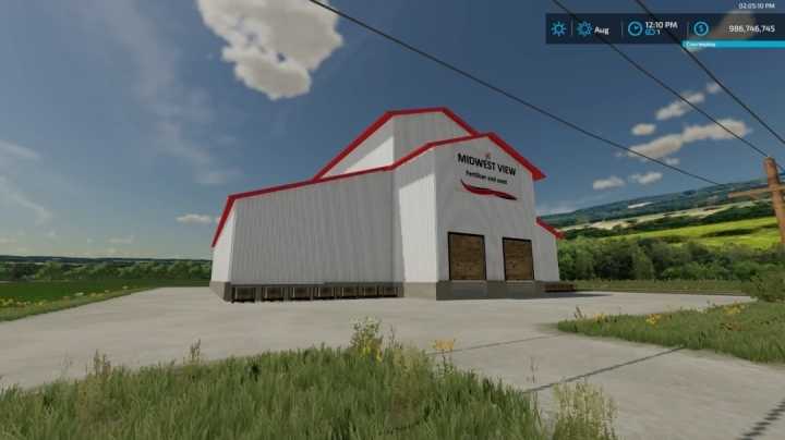 Midwest View Shed V1.0 FS22