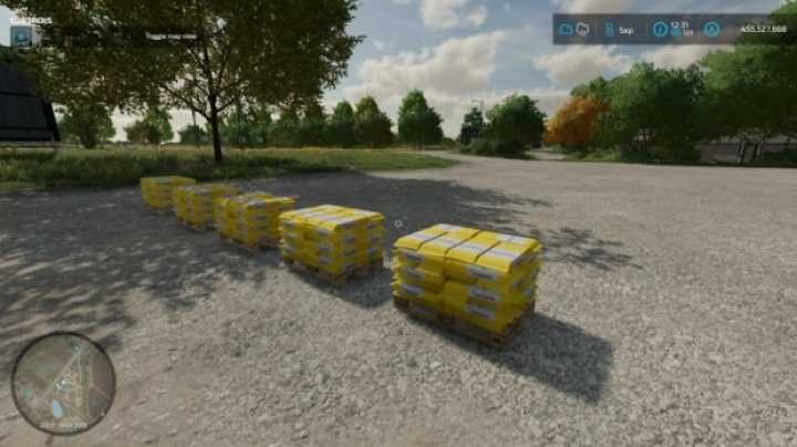 Mineral Futter Palette Xxl V1.0.1 FS22