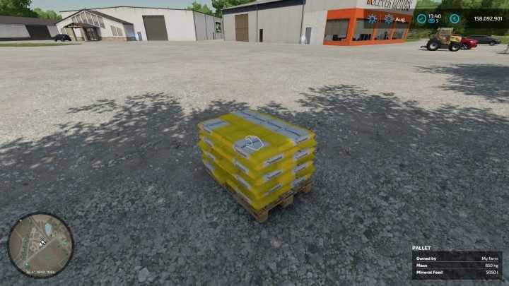 Mineralfutter Palette Xxl V1.0.2.0 FS22