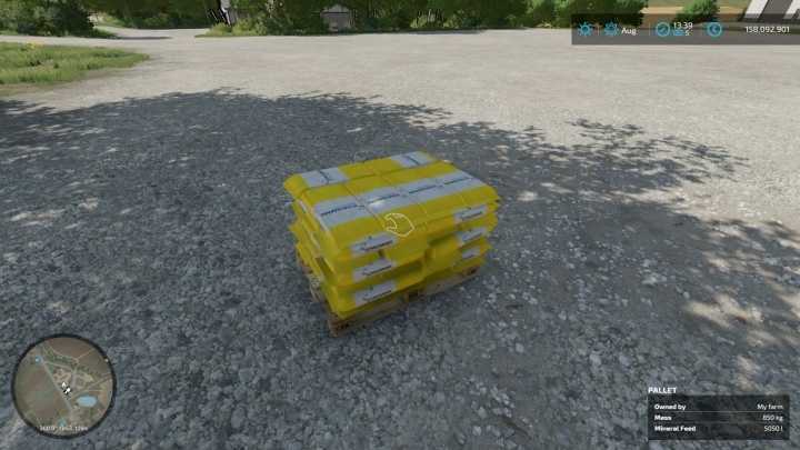 Mineralfutter Palette Xxl V1.0.2.0 FS22