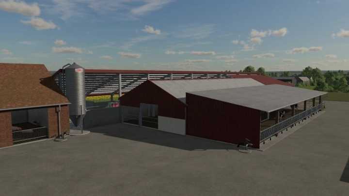 Modern Cow Barn V1.0 FS22