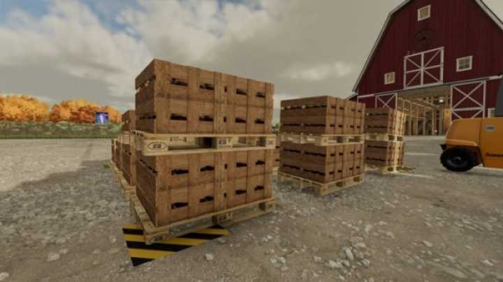 More Honey Pallet Place Options V1.1 FS22