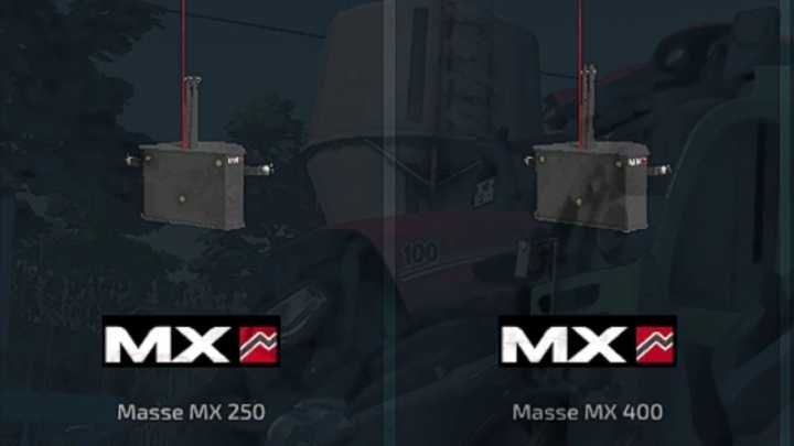 Mx Weight Pack V1.0 FS22