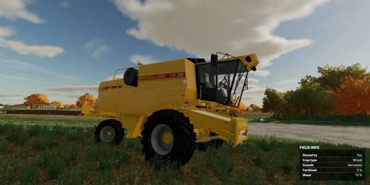 New Holland Tx 32 Harvester V3.0 FS22