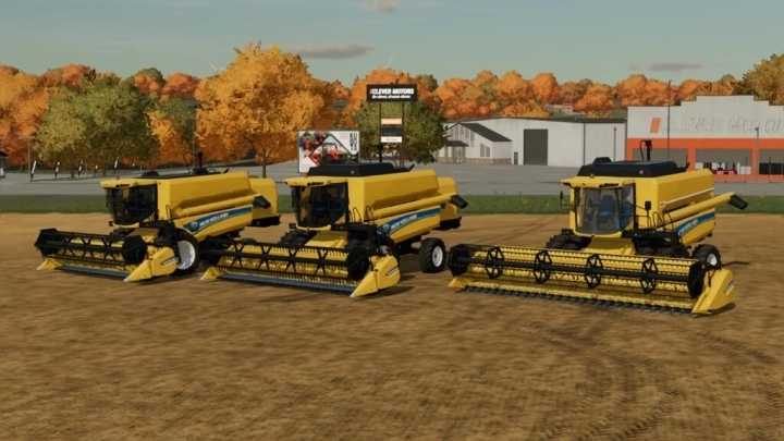 New Holland Tx5.90/ Tc4.90/ Tc 5.90 Pack V1.0 FS22