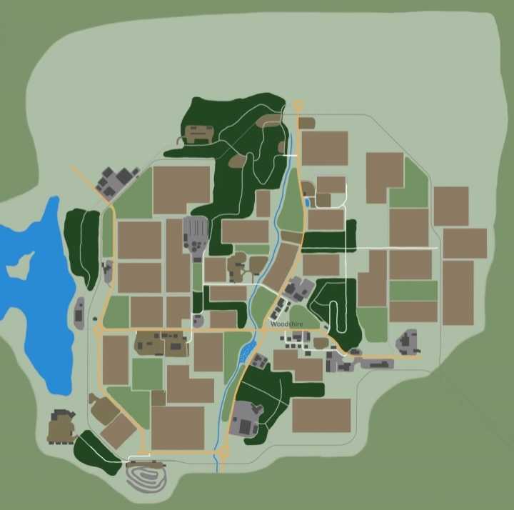 New Woodshire Map V2.0.2 FS22