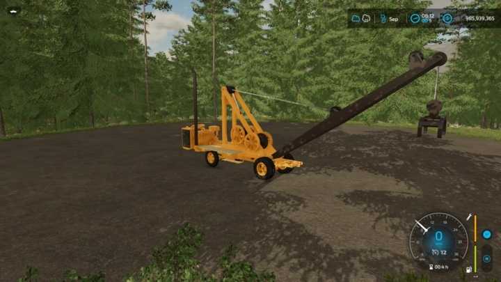 Old Logging Crane V1.0 FS22