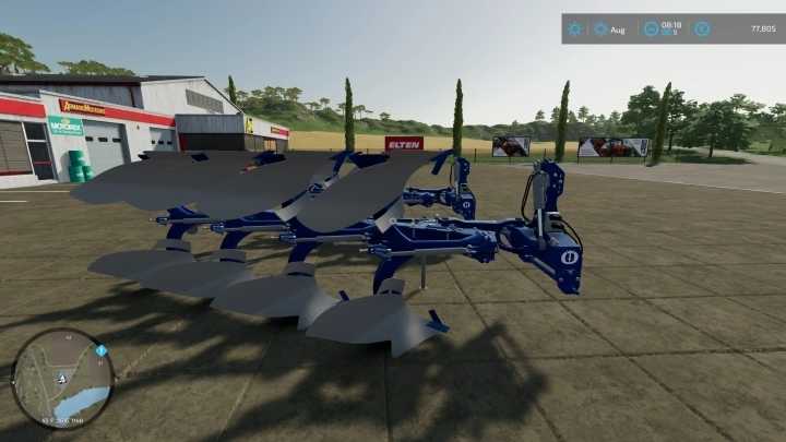 Overum Plows Pack V1.0 FS22