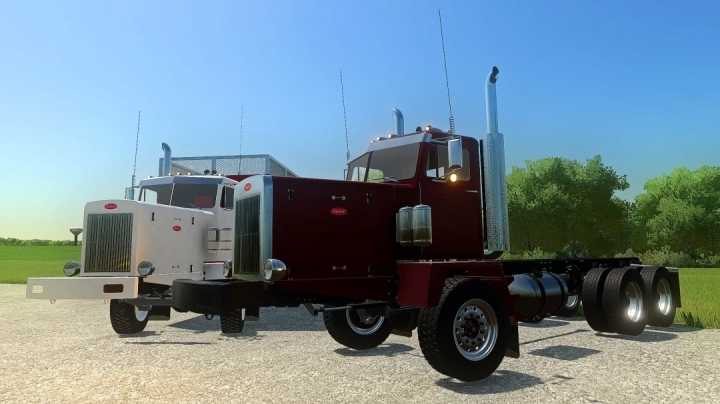 Peterbilt 346 Flatbed/Ar Truck V1.0 FS22