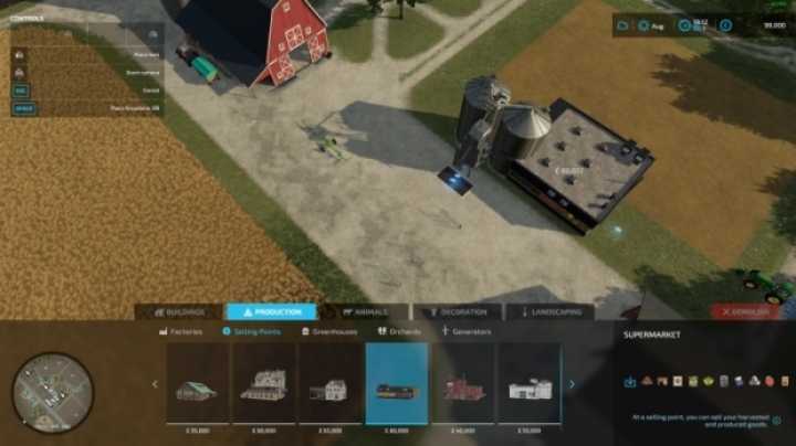 Place Anywhere V1.0 FS22