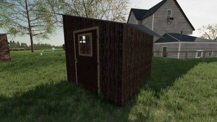 Placeable Chicken Coop V1.0 FS22