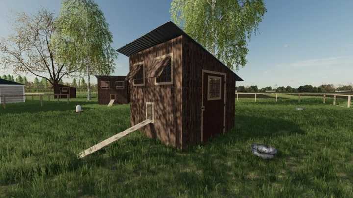 Placeable Chicken Coop V1.0 FS22