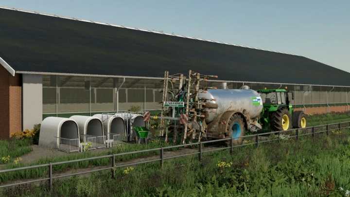 Placeable Dairy Farm Package V2.0 FS22