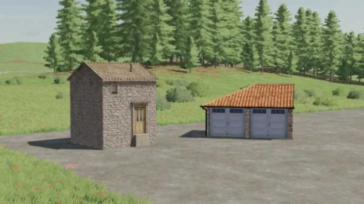 Placeable Decorative Houses V1.0 FS22