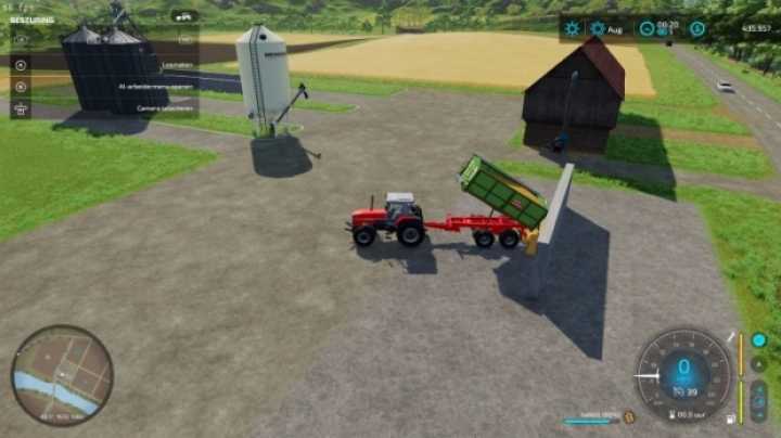 Placeable Dump Wall V1.0 FS22