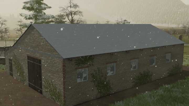 Polish Barn With Ivy V1.0 FS22