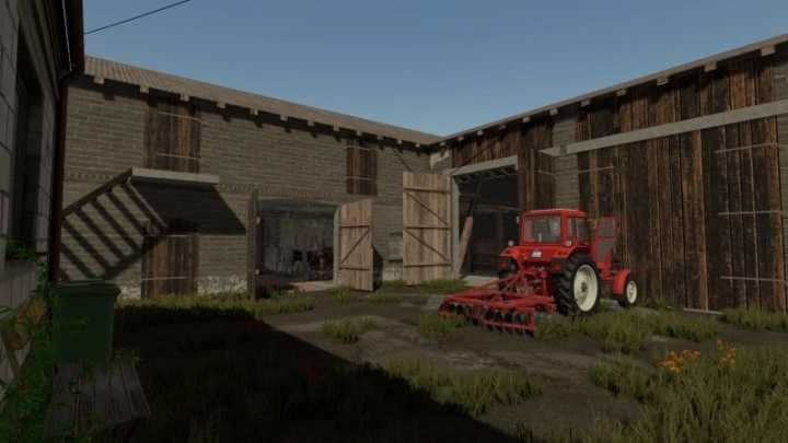 Polish Buildings With Cows V1.0 FS22