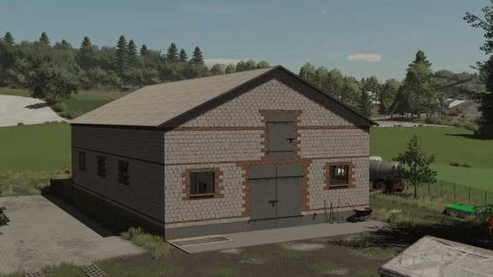 Polish Cowshed With Barn V1.0 FS22