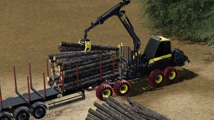 Ponsse Bison Active Frame Shuttle V1.0 FS22