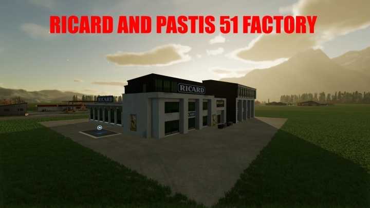 Ricard Factory V1.0 FS22