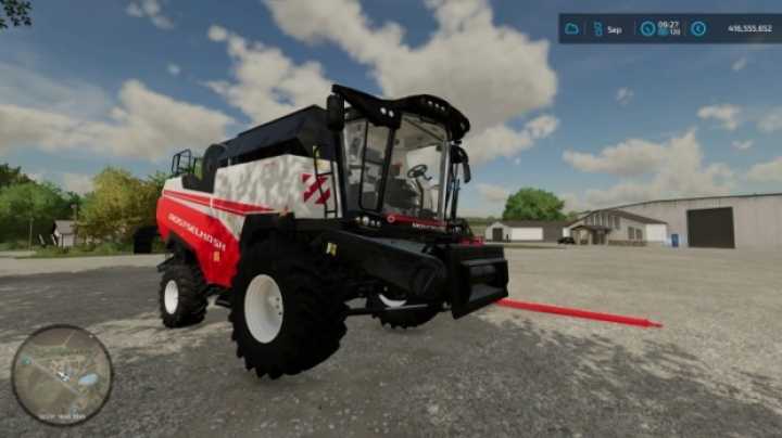 Rostselmash Rsm 161 & Draper Stream 900 V1.0 FS22