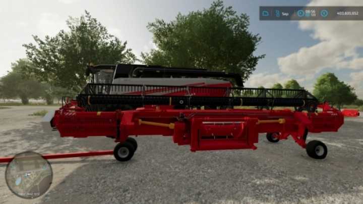 Rostselmash Rsm 161 & Draper Stream 900 V1.0 FS22